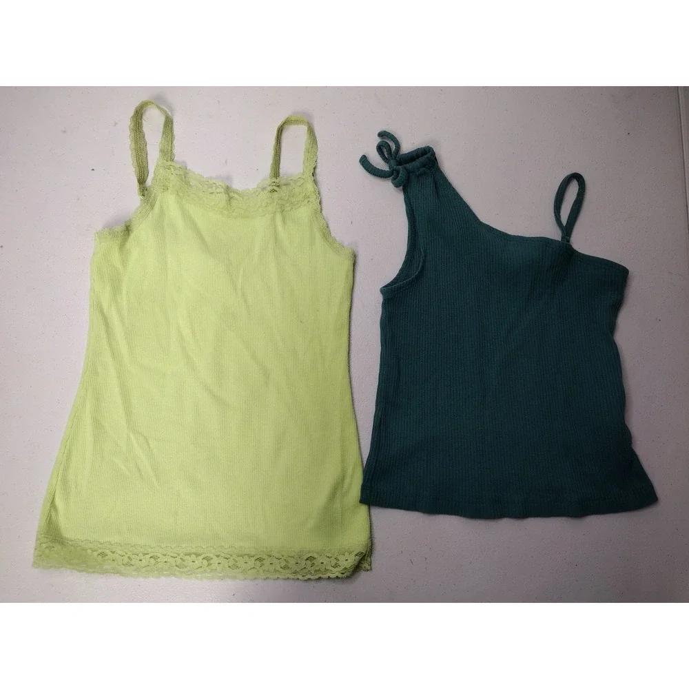 Girls Tank Top Cami Bundle Old Navy Art Class Hanes Size Small 6-7 6pc Lot